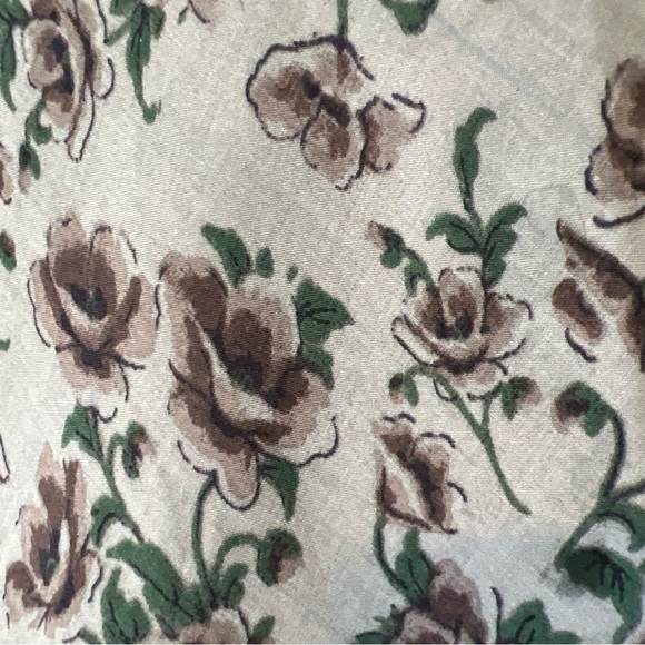 Free People Womens Sheila Floral Jumpsuit Romper Long Sleeve Lightweight Medium‎ - Picture 8 of 16